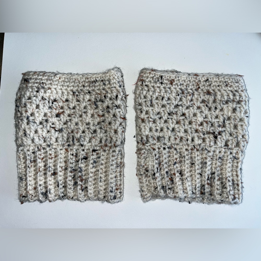 Hand-Woven Boot Cuffs